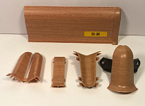 Плинтус Плинтус Ideal Comfort 55mm Бук 231 фото 1 | FLOORDEALER